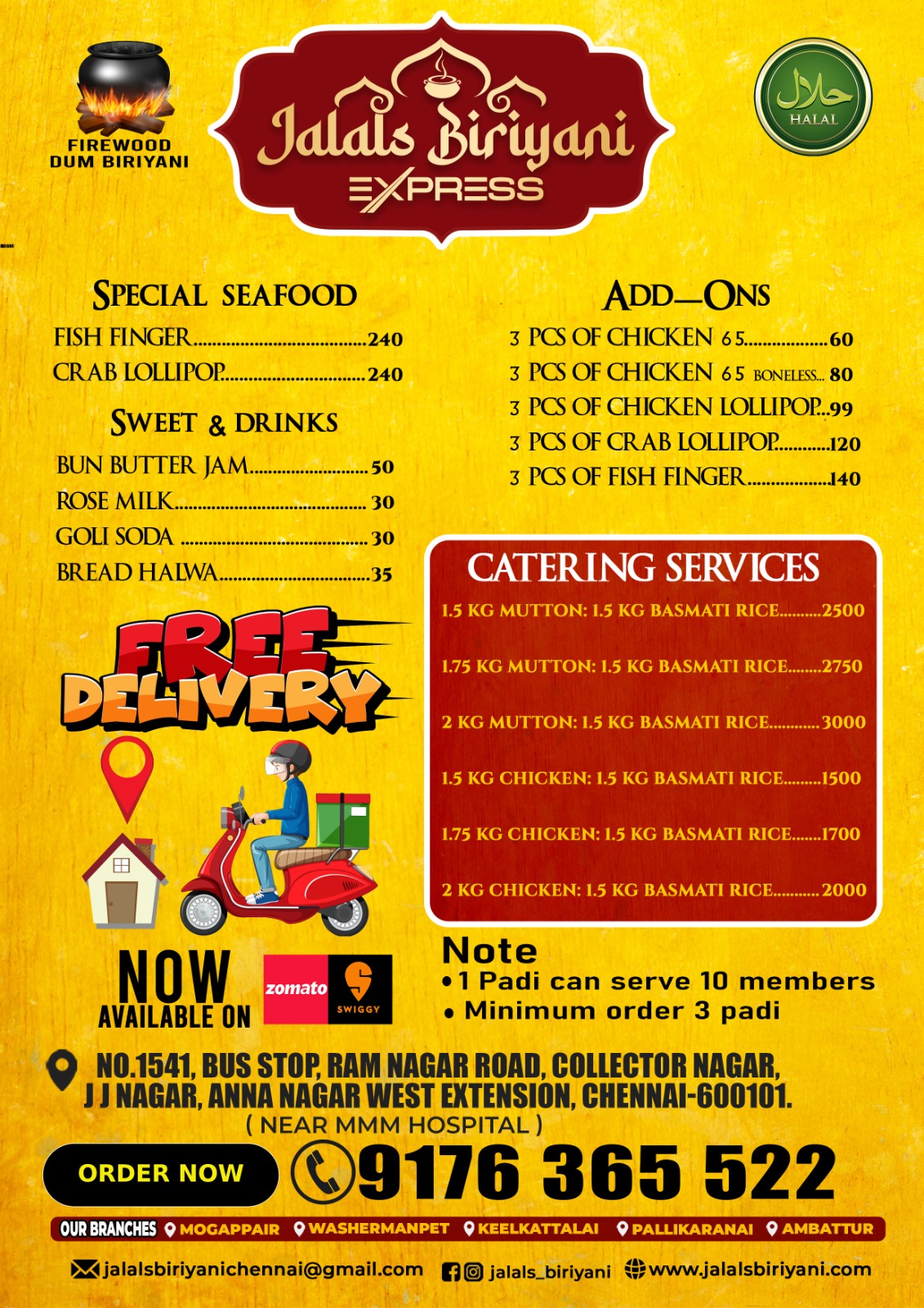 Outlet 4 Menu Page 1